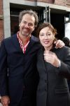 Amsterdam 3 mei 2009
Premiere van de laatste dagen van Emma blank in het ketelhuis. Bert Kuizenga met zijn vrouw
Peter Smulders bv