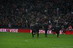 Eindhoven, 12 Maart 2008
UEFA 1/8 finale PSV-Tottenham Hotspur FC, eindstand 0-1
PSV wint na verlenging en straschoppen met 6-5 en gaat door naar de 1/4 Finale
Danny Koevermans Ismail Aissati en Mike Zonneveld
Ibrahim Afellay in het pak