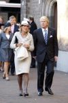 Den Haag 20 oktober 2007
Doop prinses Ariane . Boele Staal met vrouw