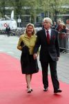 Utrecht 28 april 2009
Pieter v Vollenhoven viert zijn 70e verjaardag in het Beatrix theater in Utrecht. Boele staal met vrouw
Peter Smulders bv