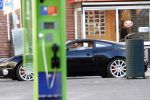 Amsterdam 16 februari 2008
Bram Moszkowicz in zijn Aston Martin db9 venquish S op de cornelis schuytstraat. Bram heeft zijn rijbewijs terug gekregen omdat hij in hoger beroep is gegaan.
De politie geeft hem een bekeuring voor verkeerd parkeren.
Peter Smulders bv