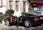 Amsterdam 16 februari 2008
Bram Moszkowicz in zijn Aston Martin db9 venquish S op de cornelis schuytstraat. Bram heeft zijn rijbewijs terug gekregen omdat hij in hoger beroep is gegaan.
De politie geeft hem een bekeuring voor verkeerd parkeren.
Peter Smulders bv