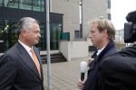 Amsterdam 29 oktober 2007
Rechtzaak  tegen de hells angels . oa Bram Moszkowicz en Big Willem v Boxtel zijn aanwezig.