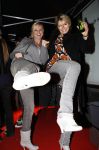 Amsterdam 7 februarti 2008
Presentatie schoenen daryl v d Wouw voor coca cola. bridget maasland en Hanna Verboom