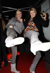 Amsterdam 7 februarti 2008
Presentatie schoenen daryl v d Wouw voor coca cola. bridget maasland en Hanna Verboom
