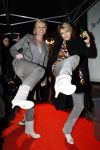 Amsterdam 7 februarti 2008
Presentatie schoenen daryl v d Wouw voor coca cola. bridget maasland en Hanna Verboom
