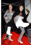 Amsterdam 7 februarti 2008
Presentatie schoenen daryl v d Wouw voor coca cola. bridget maasland en Hanna Verboom