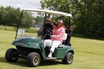 Alkmaar 19 mei 2008
Golfdag voor enegry for all op golfbaan sluisplder. 
Bruni Heinke op de golfban in een buggy