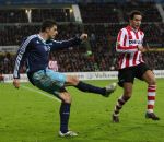 Eindhoven, 19 Maart 2008 Kompetitiewedstrijd PSV-AJAX, eindstand 0-0 
Seizoen 2007/2008
Bruno Silva in duel met Otman Bakkal
