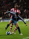 Eindhoven, 19 Maart 2008 Kompetitiewedstrijd PSV-AJAX, eindstand 0-0 
Seizoen 2007/2008
Bruno Silva in duel met Alcides