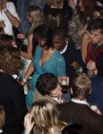 Amsterdam 24 januari 2009
Openingsfeest fashion tv in odeon. 
Bryan Roy met een vriendin