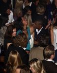 Amsterdam 24 januari 2009
Openingsfeest fashion tv in odeon. 
Bryan Roy met een vriendin