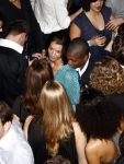 Amsterdam 24 januari 2009
Openingsfeest fashion tv in odeon. 
Bryan Roy met een vriendin