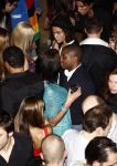Amsterdam 24 januari 2009
Openingsfeest fashion tv in odeon. 
Bryan Roy met een vriendin