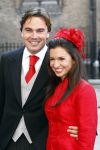 Den Haag 16 september 2008
Prinsjesdag 2008 op het binnenhof. 
Camiel Eurlings met zijn vrouw