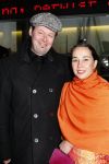 Rotterdam 16 december 2007
premiere Evita in het nieuwe Luxor theater. Carel Kraayenhof met vrouw