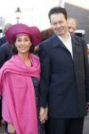 Den Haag 20 oktober 2007
Doop prinses Ariane . Carel Kraayenhof met vrouw