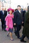 Den Haag 20 oktober 2007
Doop prinses Ariane . Carel Kraayenhof met vrouw