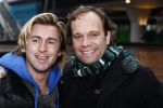 Amsterdam 7 februari 2009
Premiere disneyfilm Bolt in pathe arena. Carlo Boszhard met vriend
Peter Smulders bv