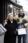 Amsterdam 8 januari 2007
Carlo Boszhard met zijn moeder op de pc hooftstraat aan het winkelen.