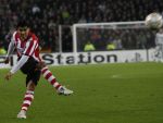 Eindhoven, 12 December 2007
Champions League wedstrijd PSV-Internationale Milan, eindstand 0-1 Seizoen 2007/2008
Carlos Salcido