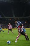 Eindhoven, 19 Maart 2008 Kompetitiewedstrijd PSV-AJAX, eindstand 0-0 
Seizoen 2007/2008
Carlos Salcido wordt op de huid gezeten door Suarez