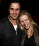 Amsterdam 30 januari 2009
Modeshow Blue Blood tijdens de amsterdam fashion week. Caro Lensen met vriend
Peter Smulders bv