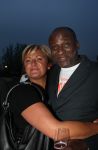 Molenaarsgraaf, 16 Mei 2008 Opening Babywear & Lifestyl LIEF
Caroline Tensen met Peter Gallas en... John v d Herik en Geert Hoes