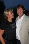 Molenaarsgraaf, 16 Mei 2008 Opening Babywear & Lifestyl LIEF
Caroline Tensen met Peter Gallas