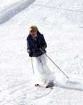 Serfaus 18 februari 2009
Caroline Tensen en haar vriend Peter Gallas op skivakantie,
Peter Smulders bv