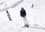 Serfaus 18 februari 2009
Caroline Tensen en haar vriend Peter Gallas op skivakantie,
Peter Smulders bv