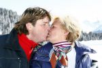 Serfaus 18 februari 2009
Caroline Tensen en haar vriend Peter Gallas op skivakantie,
Peter Smulders bv