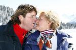 Serfaus 18 februari 2009
Caroline Tensen en haar vriend Peter Gallas op skivakantie,
Peter Smulders bv