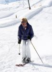 Serfaus 18 februari 2009
Caroline Tensen en haar vriend Peter Gallas op skivakantie,
Peter Smulders bv