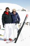 Serfaus 18 februari 2009
Caroline Tensen en haar vriend Peter Gallas op skivakantie,
Peter Smulders bv