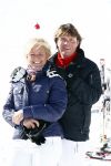 Serfaus 18 februari 2009
Caroline Tensen en haar vriend Peter Gallas op skivakantie,
Peter Smulders bv