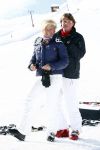 Serfaus 18 februari 2009
Caroline Tensen en haar vriend Peter Gallas op skivakantie,
Peter Smulders bv