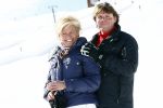 Serfaus 18 februari 2009
Caroline Tensen en haar vriend Peter Gallas op skivakantie,
Peter Smulders bv