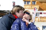 Serfaus 18 februari 2009
Caroline Tensen en haar vriend Peter Gallas op skivakantie,
Peter Smulders bv