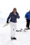 Serfaus 18 februari 2009
Caroline Tensen en haar vriend Peter Gallas op skivakantie,
Peter Smulders bv