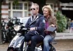 Amsterdam 18 mei 2008
Leco v Zadelhoff viert zijn 40e verjaardag met zijn vrienden in het hilton en ze maken een scooter rally door Amsterdam. 
Caroline Tensen met John Luken