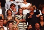 Amsterdam 24 mei 2008
Toppers in concert in de arena met Rene Froger Gordon en Gerard Joling. Caroline tensen met dochter Lotte en vriend Peter Gallas