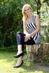 Hoofddorp 1 mei 2009
Celine Dee , de ex vriendin van Ron Boszhard.