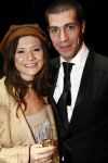 Rotterdam 20 april 2008
Premiere Les Miserables in het nieuwe luxor . Celine Purcell en Oren Schrijver
Peter Smulders bv