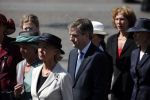 Amsterdam 21 april 2009
Koning Carl Gustav en Koningin Silvia van zweden leggen krans bij monument op de dam. Jan Peter balkenende en burgemeester Job Cohen zijn daar bij aanwezig. Chris Breedveld
Peter Smulders bv