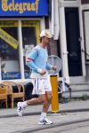 Amsterdam 9 augustus 2007
Chris Zegers hard aan het joggen