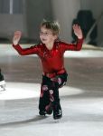 Hilversum 12 december 2007
Christiaan Bauer doet mee aan sterren kinden schaatsen op het ijs. Frans Bauer Mariske Frans en Jan zijn erbij.