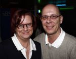 Zaandam 27 januari 2009
Voorjaarspresentatie sbs6 in het zaantheater. Co Stompe met zijn vrouw
Peter Smulders bv