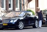 Amsterdam 24 mei 2008
Connie Breukhoven met Bentley Cabrio met topsnelheid van 315 km per uur.