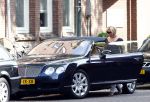 Amsterdam 24 mei 2008
Connie Breukhoven met Bentley Cabrio met topsnelheid van 315 km per uur.